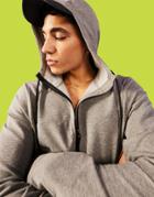 Asos 4505 Icon Training Hoodie In Gray Heather