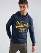 Jack & Jones Hooded Sweatshirt - Blue