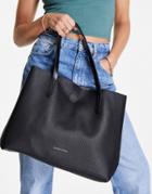 Claudia Canova Slouch Tote Bag In Black