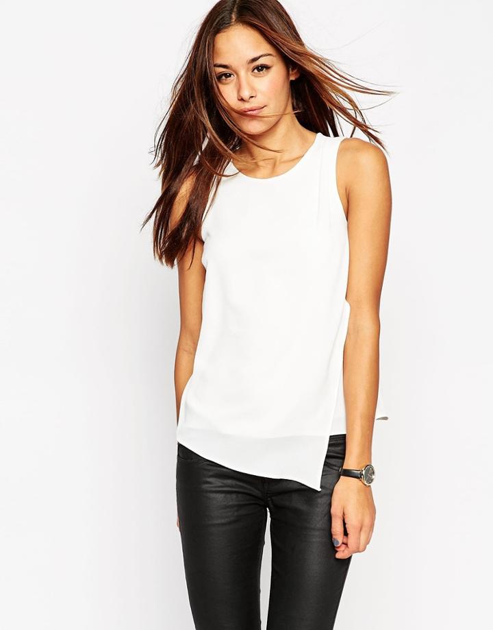 Asos Origami Tank - Ivory