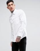 Boss Orange By Hugo Boss Classy Slim Fit Shirt White - White