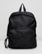 7x Nylon Mesh Backpack - Black