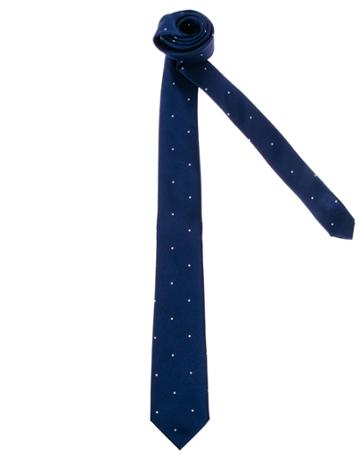 Asos Tie With Polka Dot