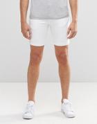 Minimum Denim Shorts - White