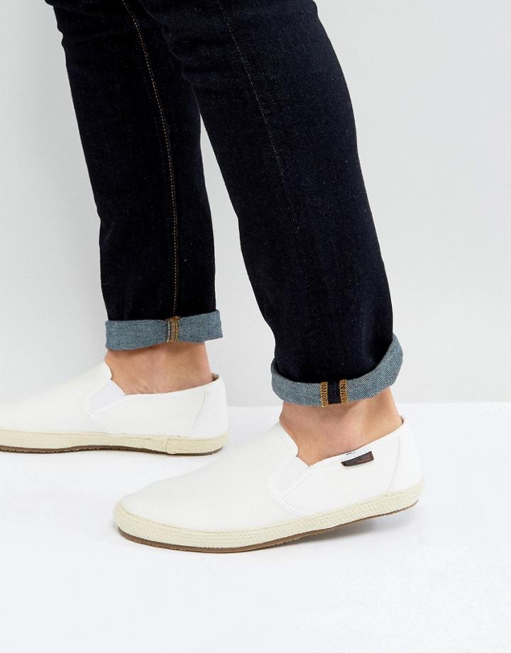 Ben Sherman Carr Espadrilles - White