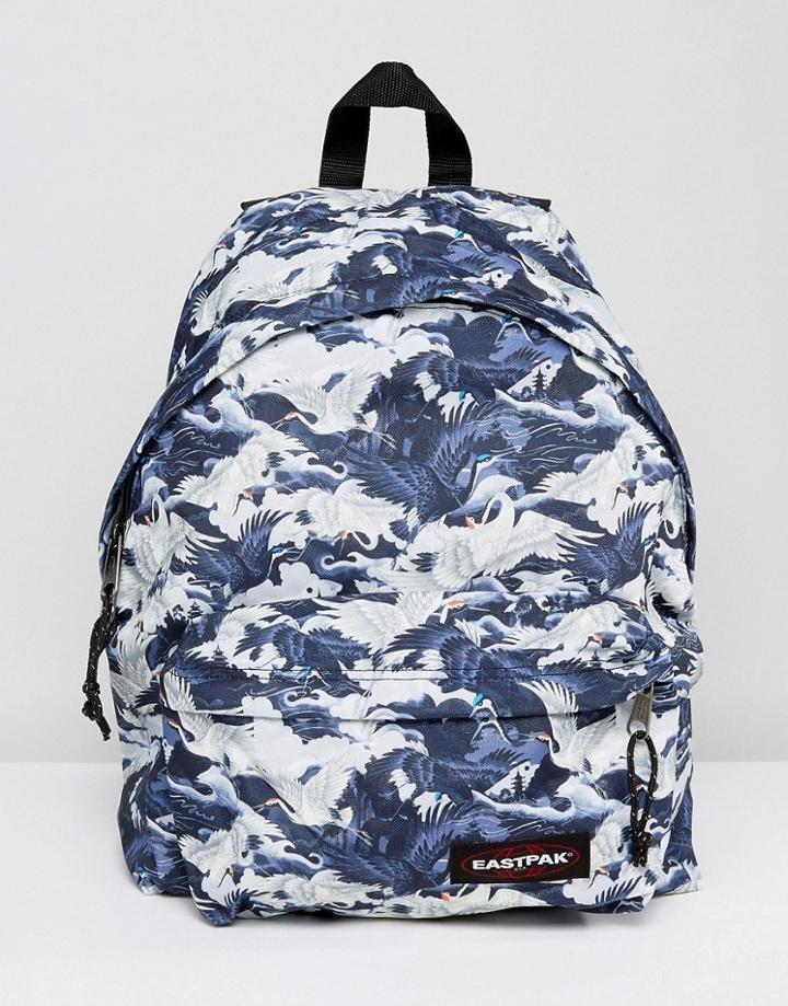 Eastpak Padded Pak R Backpack In Crane Print - Multi