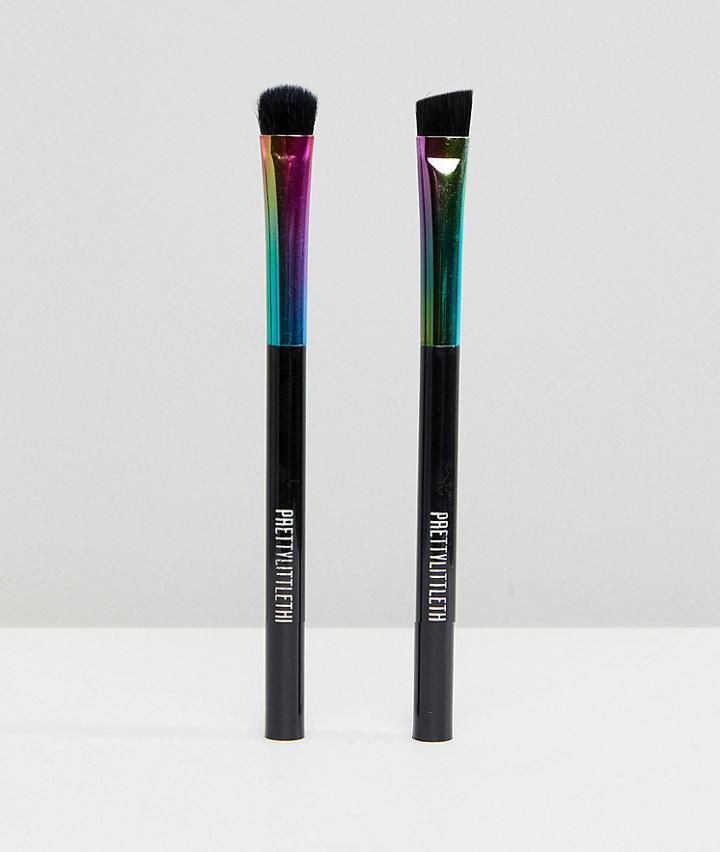Prettylittlething Brush Duo Eye Set - Multi