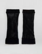 Asos Halloween Fishnet Gloves - Black