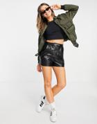 Superdry Namid Utility Pocket Bomber Jacket In Khaki-green