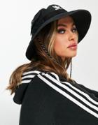 Adidas Originals Utility Bucket Hat In Black