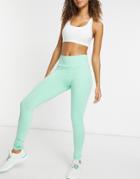 I Saw It First Basic Active Leggings In Mint-green