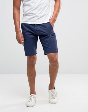 Threadbare Basic Shorts - Navy