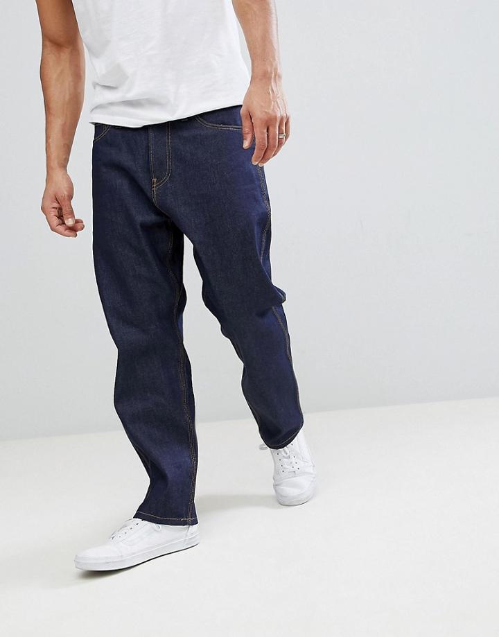 Carhartt Wip Toledo Pant In Regular Straight Fit In Blue - Blue
