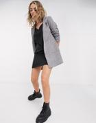 Only Coat In Gray-grey