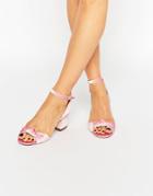 Asos Hallmark Heeled Sandals - Pink