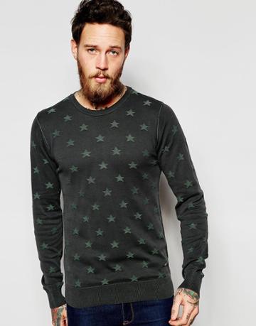 Pepe Simon Knitted Jumper - Gray