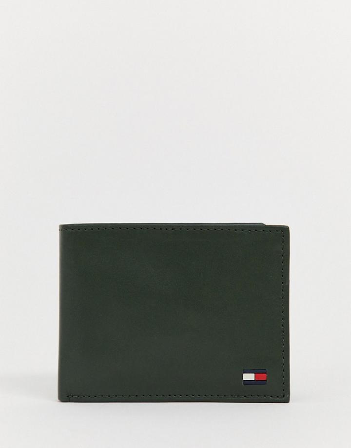 Tommy Hilfiger Leather Wallet In Black
