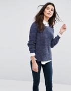 Blend She Nette Sweater - Blue