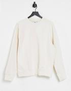 Adidas Originals Set Premium Sweatshirt In Off-white