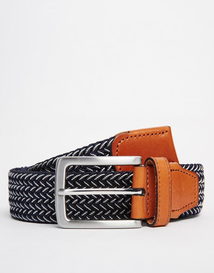 Selected Homme Bennet Belt - Blue