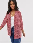 Vila Floral Soft Blazer