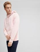 Hollister Icon Logo Hoodie In Peach - Pink