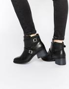 New Look Buckle Ankle Boots - Black