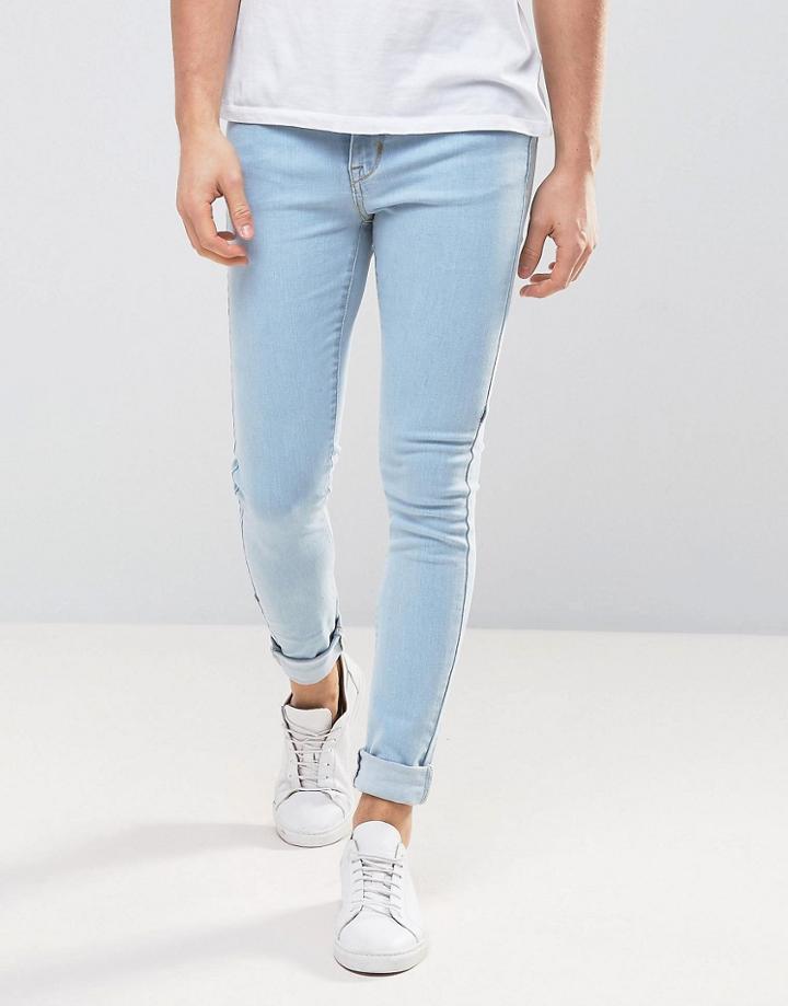 Dr Denim Leroy Super Skinny Jeans - Blue