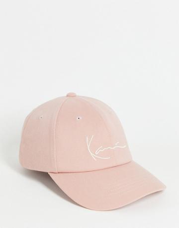 Karl Kani Signature Cap In Rose-pink