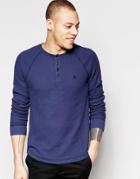 Original Penguin Long Sleeve Top - Blue