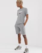 Napapijri Nonthe Sweat Shorts In Gray - Gray