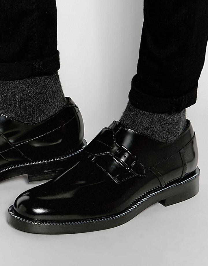 Hugo By Hugo Boss Monk Shoes - Black