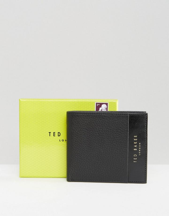 Ted Baker Leather Wallet - Black
