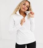 Columbia Glacial Half Zip Fleece In White