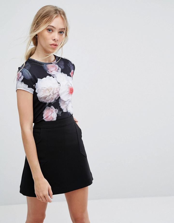 Ted Baker Chelsea Fitted T-shirt - Black