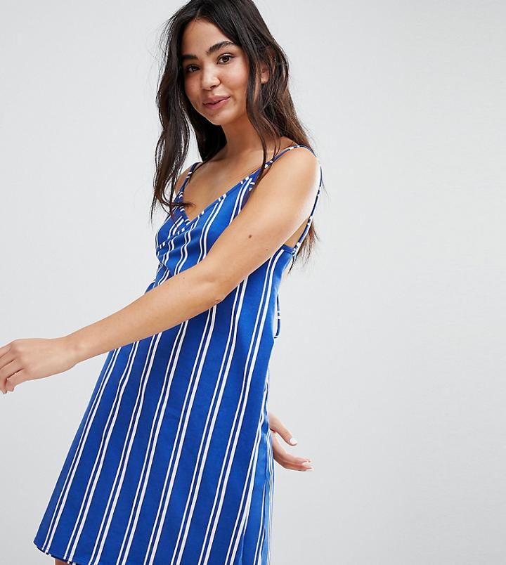 Monki Wrap Beach Dress-multi