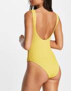 Object Swimsuit In Yellow