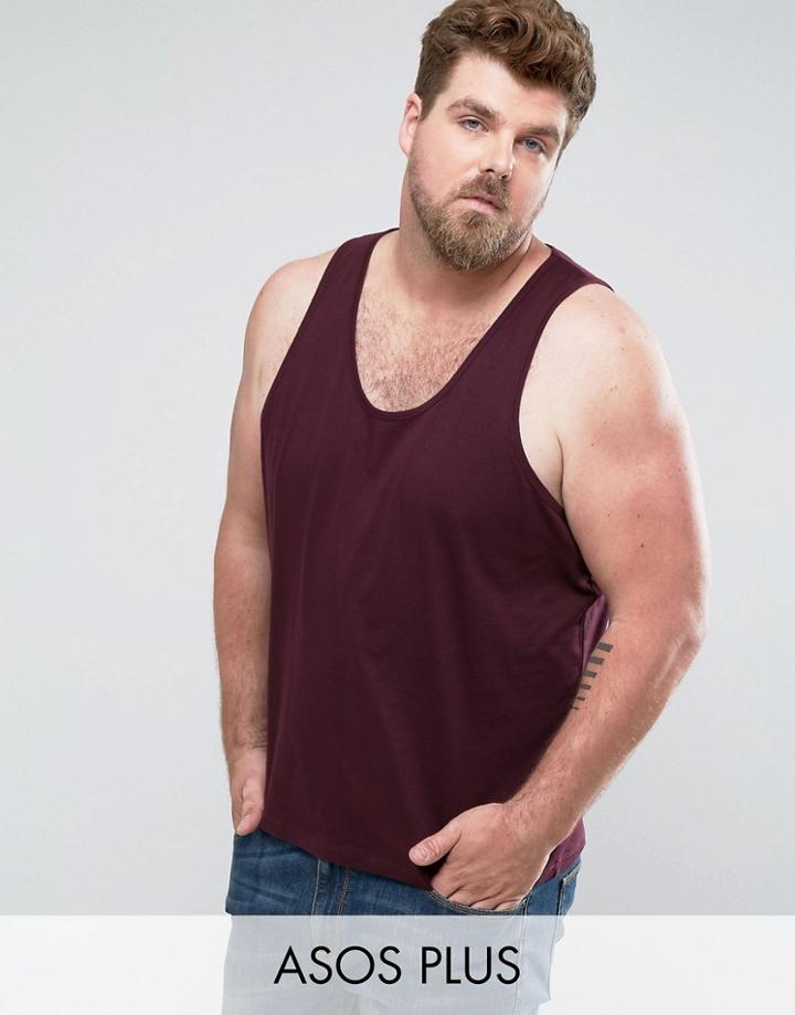 Asos Plus Tank - Red