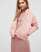 Warehouse Padded Jacket - Pink