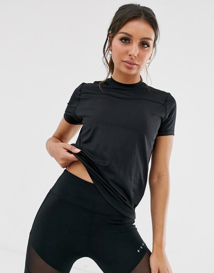 Asos 4505 Training T Shirt In Loose Fit - Black