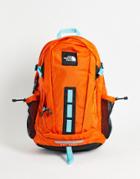 The North Face Hot Shot Backpack In Orange-red