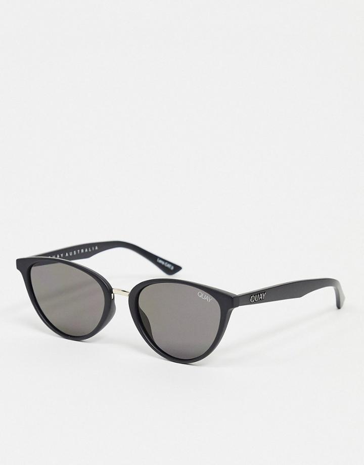 Quay Australia Rumours Sunglasses In Black
