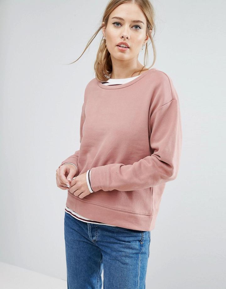 Selected Femme Kiki Sweat - Red