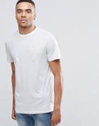 New Look T-shirt In Gray With Micro Geo Print - Gray