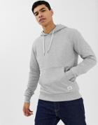 Solid Over The Head Hoodie In Gray - Gray