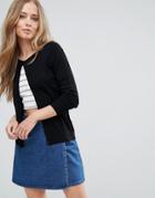 Only Bella Button Up Cardigan - Black