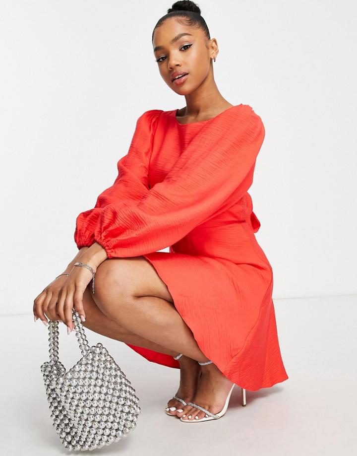 Nobody's Child Zola Mini Dress In Red-pink