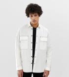 Noak Oversized Shirt With Two Pockets In White