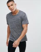 Esprit T-shirt With Drop Shoulder - Gray