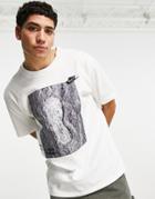 Nike Zero Gravity Pack Oversized Photo Print T-shirt In White